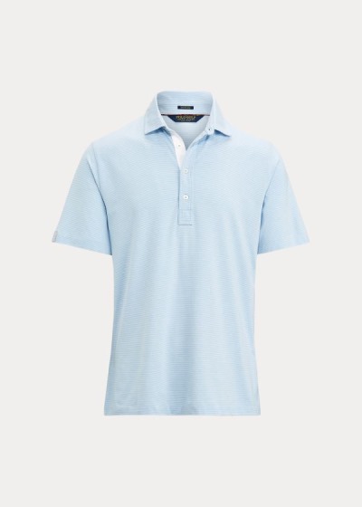 Men's Ralph Lauren Classic Fit Stretch Lisle Polos | 954367IML